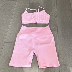 Spiritual Gangster Sports Bra/Shorts Set XS / S